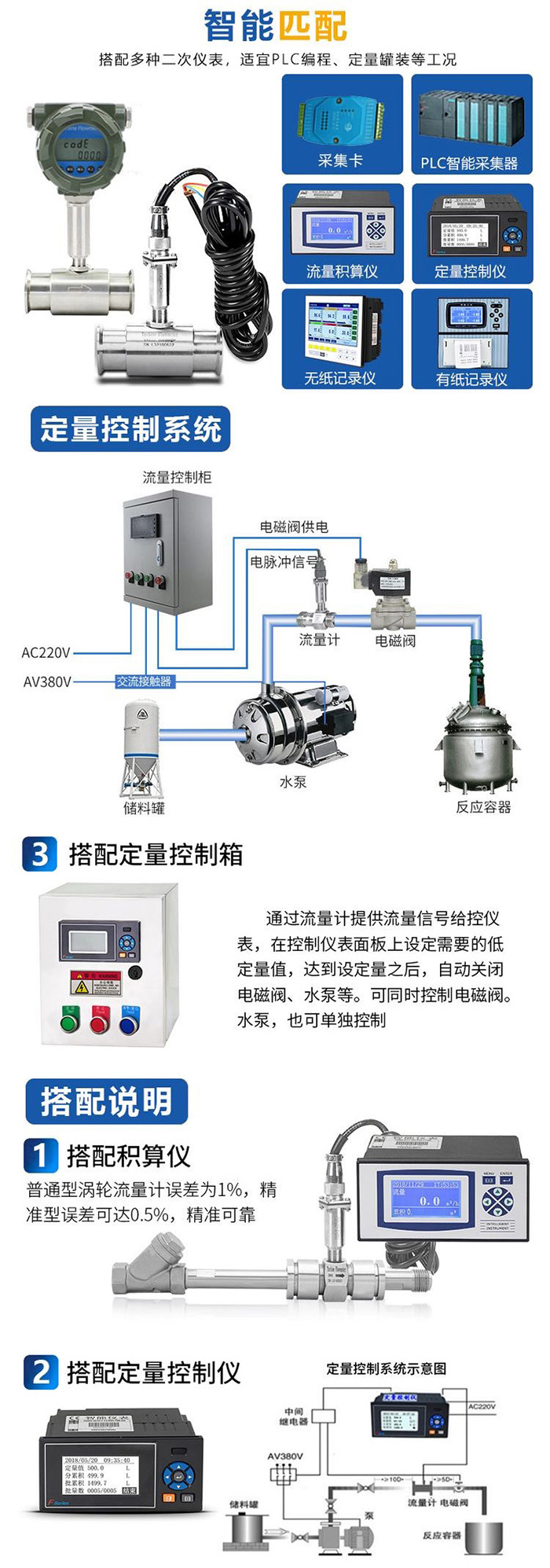 低溫渦輪流量計(jì)與定量控制儀安裝示意圖